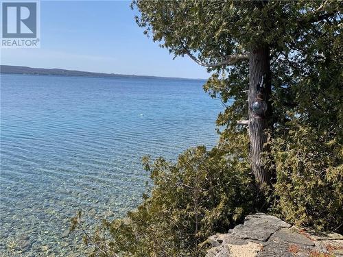 PRIVATE LAKE ACCESS AT THE END OF 3RD WITH SELLERS PERMISSION - 15 3Rd Avenue, South Bruce Peninsula, ON - Outdoor With Body Of Water With View