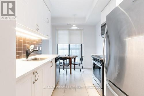 1216 - 39 Annie Craig Drive, Toronto, ON - Indoor Photo Showing Kitchen With Double Sink With Upgraded Kitchen