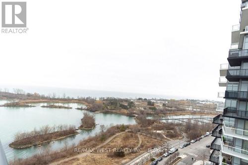 1216 - 39 Annie Craig Drive, Toronto, ON - Outdoor With Body Of Water With Balcony With View
