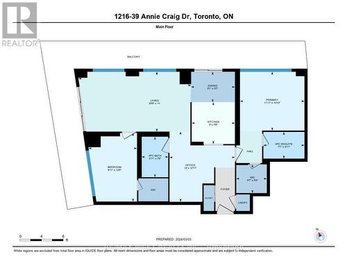 1216 - 39 Annie Craig Drive, Toronto, ON - Other