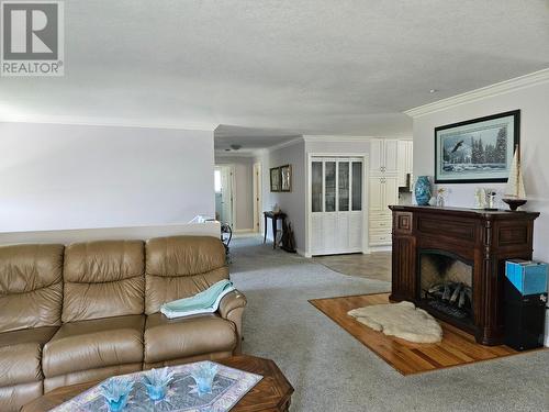 303 Nelson Avenue, Nakusp, BC - Indoor Photo Showing Living Room With Fireplace