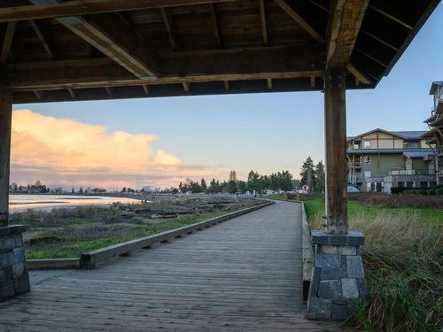 303D-181 Beachside Dr, Parksville, BC - Outdoor With Body Of Water With Deck Patio Veranda With View