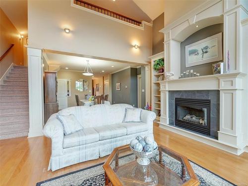 10-630 Brookside Rd, Colwood, BC - Indoor Photo Showing Living Room With Fireplace