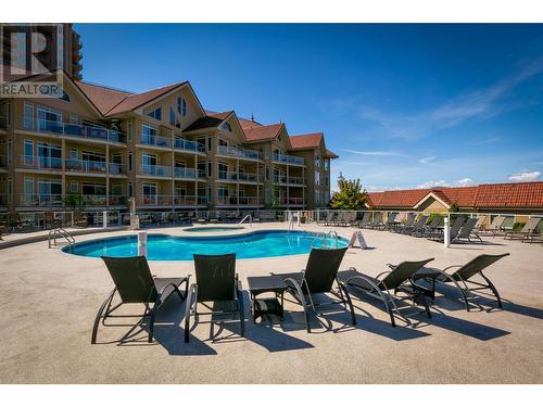 1088 Sunset Drive Unit# 306, Kelowna, BC - Outdoor With In Ground Pool