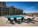1088 Sunset Drive Unit# 306, Kelowna, BC  - Outdoor With In Ground Pool 
