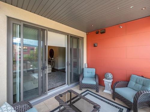 304-110 Ellis Street, Penticton, BC - Outdoor With Deck Patio Veranda With Exterior
