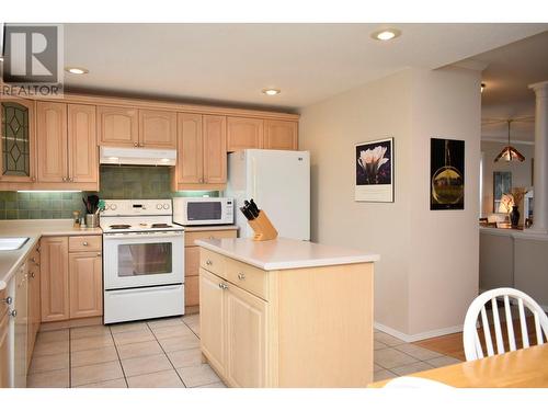 3506 38 Avenue Unit# 108, Vernon, BC - Indoor Photo Showing Kitchen With Double Sink