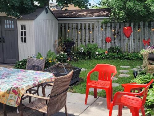Backyard - 16 Rue Hazelwood, Dollard-Des-Ormeaux, QC - Outdoor With Deck Patio Veranda