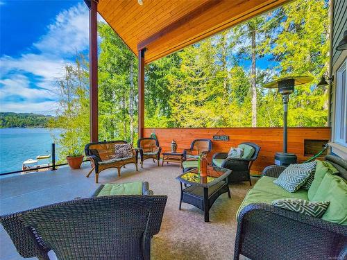 10087 Blower Rd, Port Alberni, BC - Outdoor With Body Of Water With Deck Patio Veranda