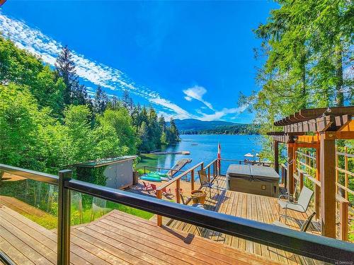 10087 Blower Rd, Port Alberni, BC - Outdoor With Body Of Water With Deck Patio Veranda