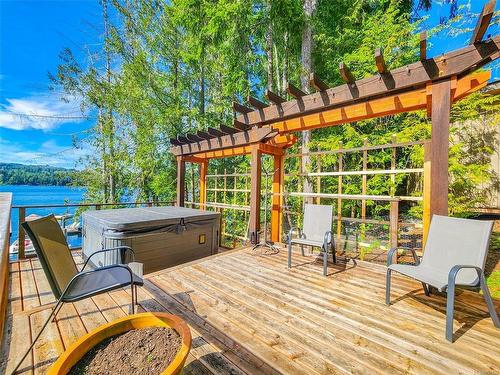 10087 Blower Rd, Port Alberni, BC - Outdoor With Body Of Water With Deck Patio Veranda