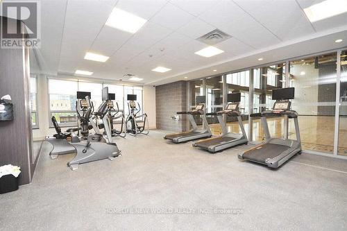 #1205 -365 Prince Of Wales Dr, Mississauga, ON - Indoor Photo Showing Gym Room
