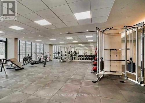 #2817 -4055 Parkside Village Dr, Mississauga, ON - Indoor Photo Showing Gym Room