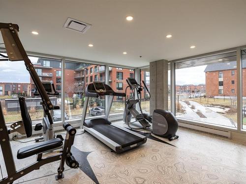 Salle d'exercice - 607-2350 Rue Wilfrid-Reid, Montréal (Saint-Laurent), QC - Indoor Photo Showing Gym Room