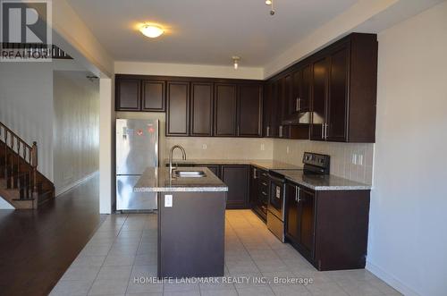 66 Henry Bauer Avenue, Markham, ON - Indoor Photo Showing Kitchen With Double Sink
