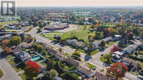 AERIAL VIEW | neighbourhood - 1417 Duford Drive, Orleans, ON - Outdoor With View