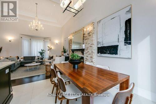 135 Varna Dr, Toronto, ON - Indoor Photo Showing Dining Room