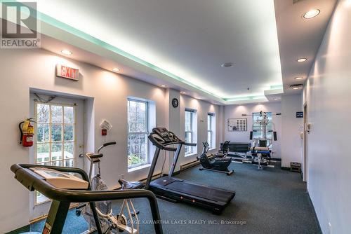 #4E -40 Rivermill Blvd, Kawartha Lakes, ON - Indoor Photo Showing Gym Room