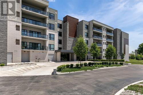 250 Manning Unit# 502, Tecumseh, ON - Outdoor With Balcony With Facade