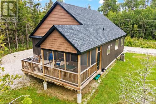 Wonderful opportunity for a year-round home, cottage or investment property. - 31 Henwood Street, Stokes Bay, ON - Outdoor With Deck Patio Veranda