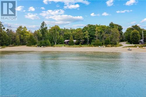 Public beach. - Not of subject property. - 31 Henwood Street, Stokes Bay, ON - Outdoor With Body Of Water With View