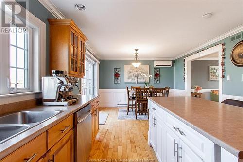 203 Twin Oaks Dr, Moncton, NB - Indoor Photo Showing Kitchen With Double Sink