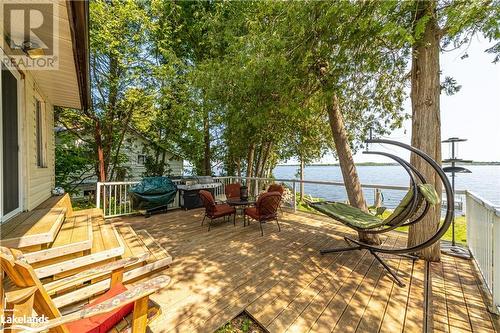 43 Bayview Road, Fenelon Falls, ON - Outdoor With Body Of Water With Deck Patio Veranda