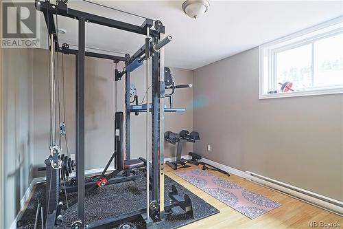 3 Nova Court, Oromocto, NB - Indoor Photo Showing Gym Room
