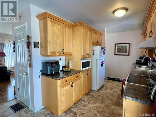 92 Coldbrook Road, Grand Falls, NB - Indoor Photo Showing Kitchen With Double Sink