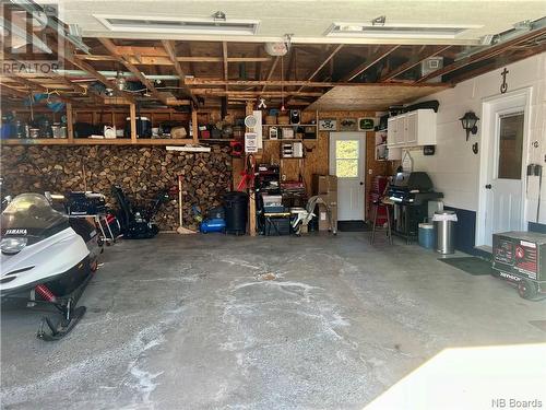92 Coldbrook Road, Grand Falls, NB - Indoor Photo Showing Garage