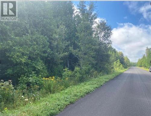 paved road at property - Pt Lt 24 Spry Shore Road, Northern Bruce Peninsula, ON 