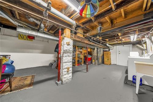 19 Railway Street, Hamilton, ON - Indoor Photo Showing Basement