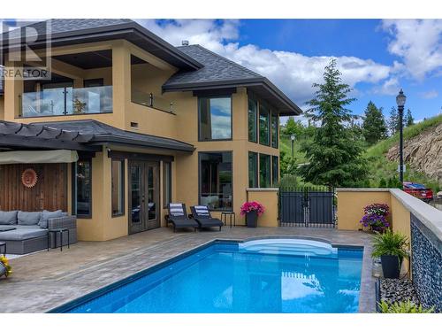 127 Skyland Drive, Kelowna, BC - Outdoor With In Ground Pool With Deck Patio Veranda
