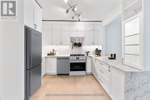 #2402 -10 Queens Quay W, Toronto, ON - Indoor Photo Showing Kitchen With Upgraded Kitchen