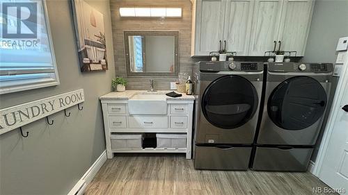 72 Rue Mockler, Grand Falls, NB - Indoor Photo Showing Laundry Room