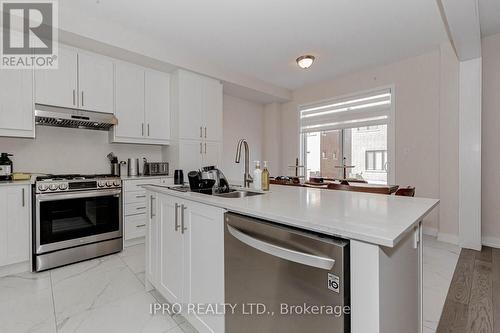 641 Etheridge Avenue, Milton, ON - Indoor Photo Showing Kitchen With Double Sink