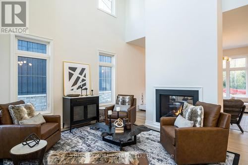 116 Dorothy Drive, Blue Mountains, ON - Indoor Photo Showing Living Room With Fireplace