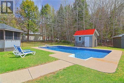 180 Melissa Street, Richibucto Road, NB - Outdoor With In Ground Pool With Deck Patio Veranda With Backyard