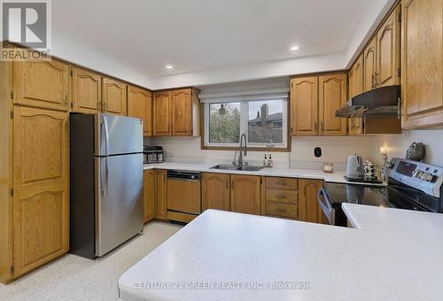 2551 Birch Cres, Mississauga, ON - Indoor Photo Showing Kitchen With Double Sink