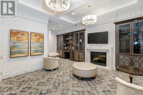 #119 -9075 Jane St, Vaughan, ON - Indoor With Fireplace