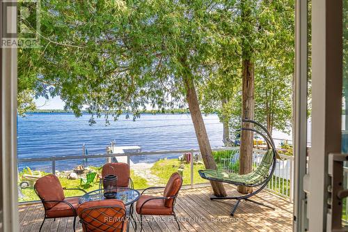 43 Bayview Road, Kawartha Lakes, ON - Outdoor With Body Of Water With Deck Patio Veranda