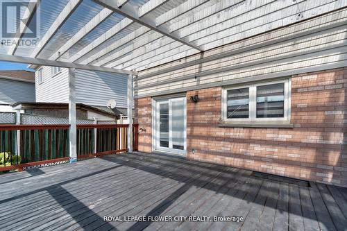 32 Nectarine Crescent, Brampton, ON - Outdoor With Deck Patio Veranda