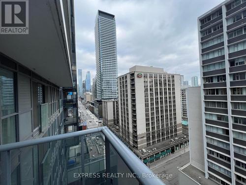 1509 - 7 Grenville Street W, Toronto, ON - Outdoor With Balcony