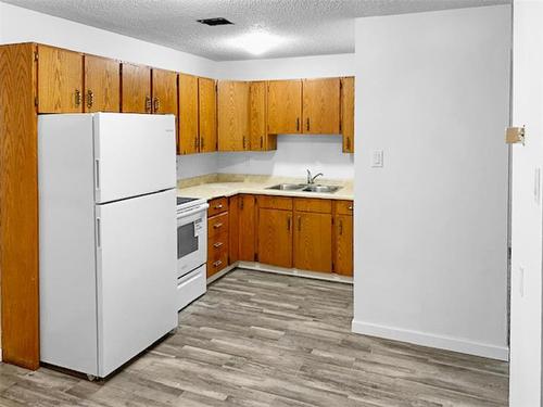 10 Cornell Bay, Brandon, MB - Indoor Photo Showing Kitchen With Double Sink