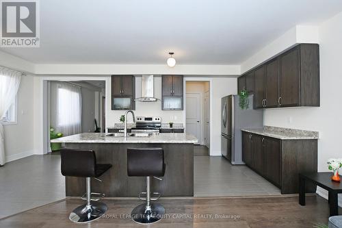 38 Hutton Cres, Essa, ON - Indoor Photo Showing Kitchen With Double Sink