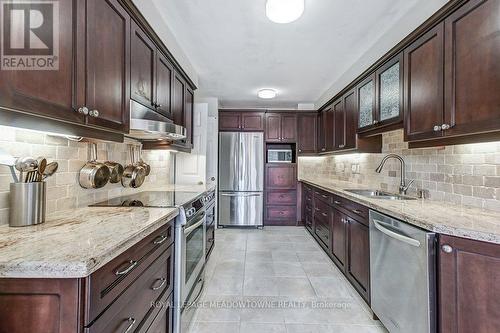 #301 -1700 The Collegeway, Mississauga, ON - Indoor Photo Showing Kitchen With Stainless Steel Kitchen With Double Sink With Upgraded Kitchen