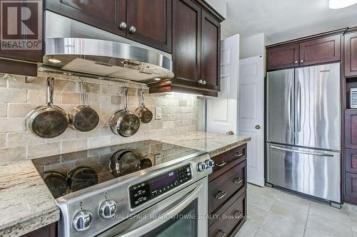 #301 -1700 The Collegeway, Mississauga, ON - Indoor Photo Showing Kitchen With Stainless Steel Kitchen