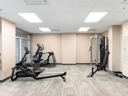 208-1820 Maple Ave South, Sooke, BC - Indoor Photo Showing Gym Room