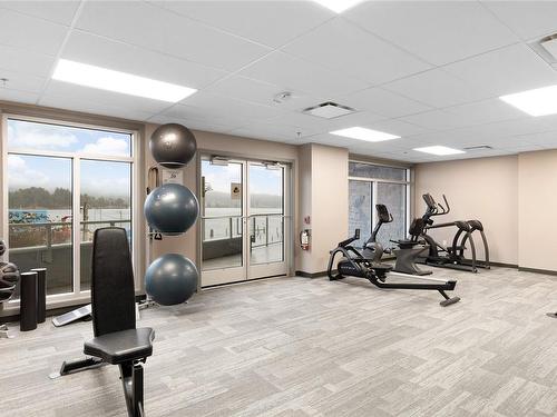 208-1820 Maple Ave South, Sooke, BC - Indoor Photo Showing Gym Room