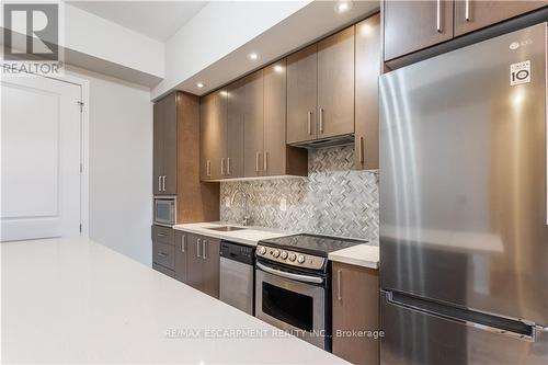 107 - 457 Plains Road E, Burlington (Lasalle), ON - Indoor Photo Showing Kitchen With Upgraded Kitchen